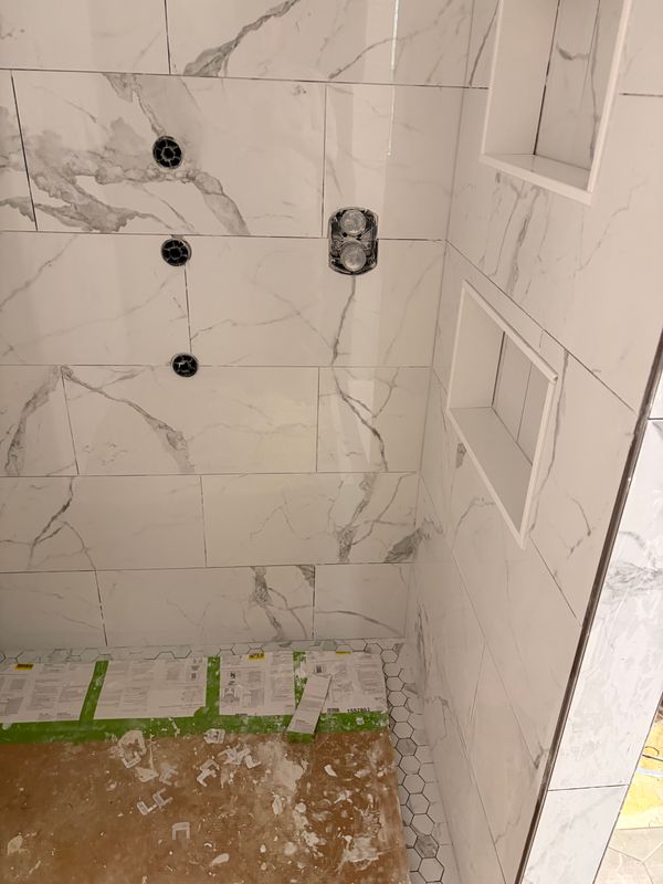 Shower Tiling gallery