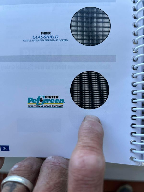 Screen Room Repairs