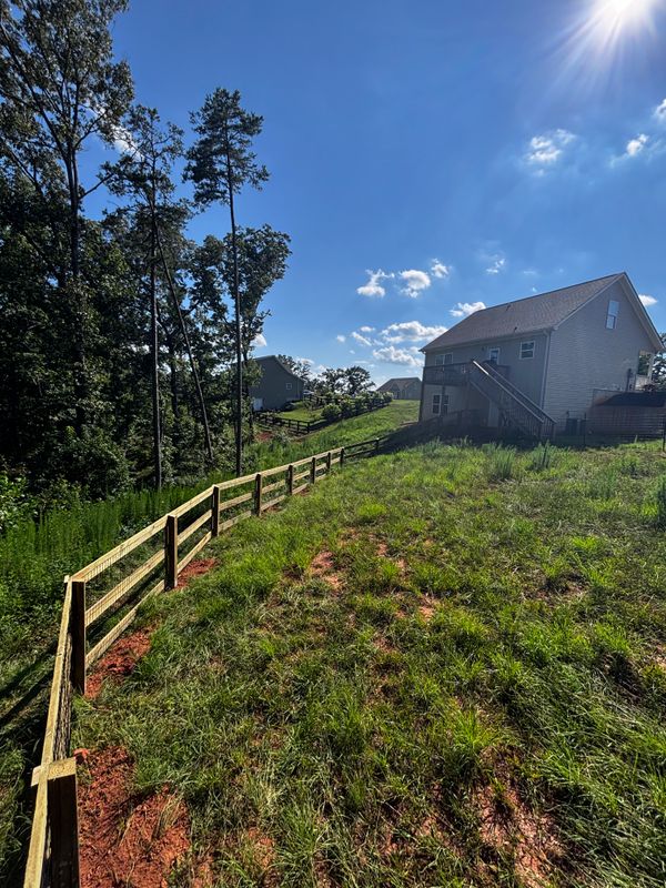 Wooden Fencing