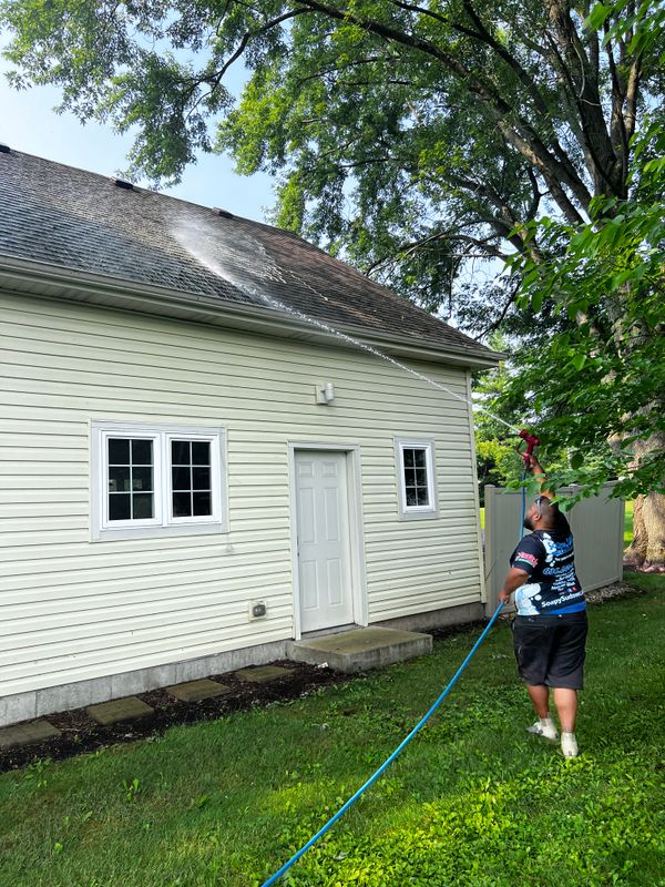 Roof Washing Photos
