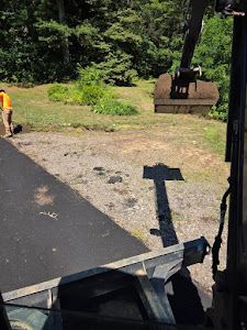 Driveway Topsoil Installation