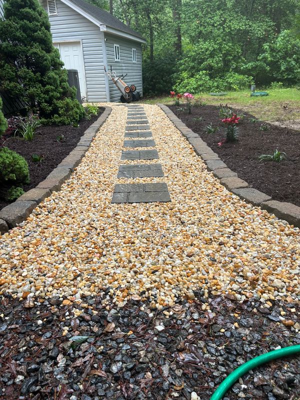 Flower Bed Installation  gallery