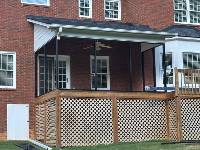 (Before & After) Deck and Screened Porch