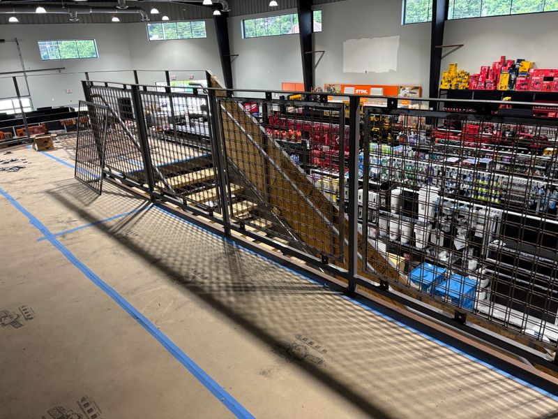 Structural Stair and Rail Erecting