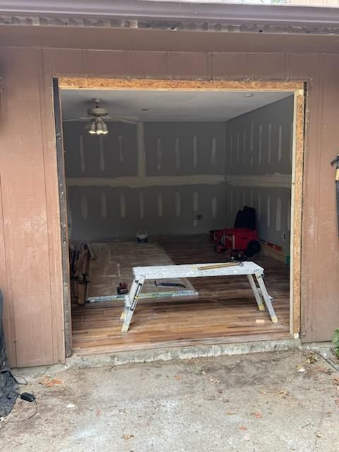 Carbondale Roof Leak repair and Drywall installation