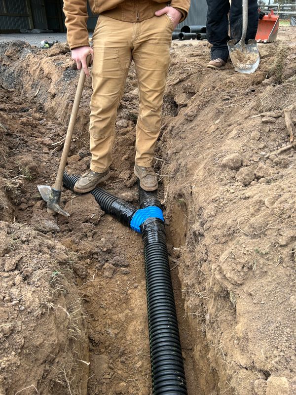 Outdoor French Drains