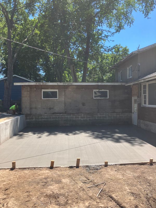 Stamped Concrete Installation