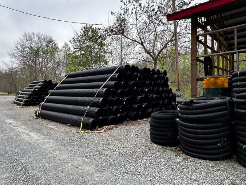 Sale of septic and drain field products.