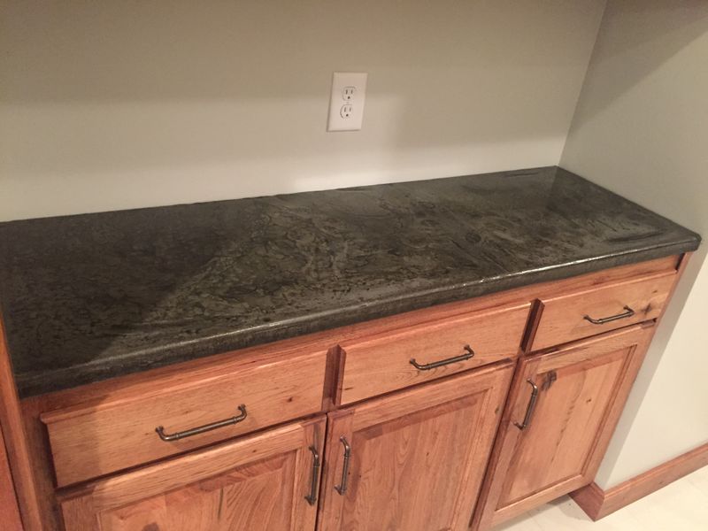 Concrete counter tops