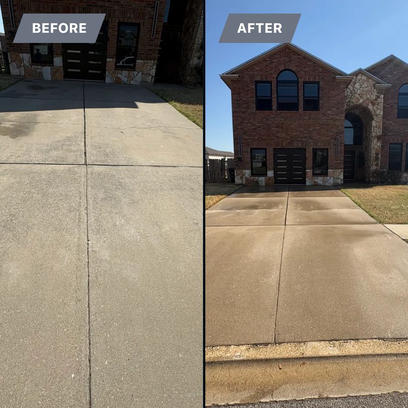 Driveway and Sidewalk Cleaning