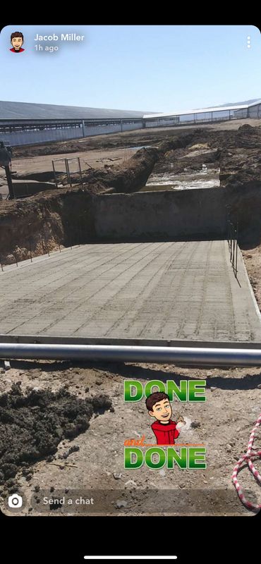 Concrete work