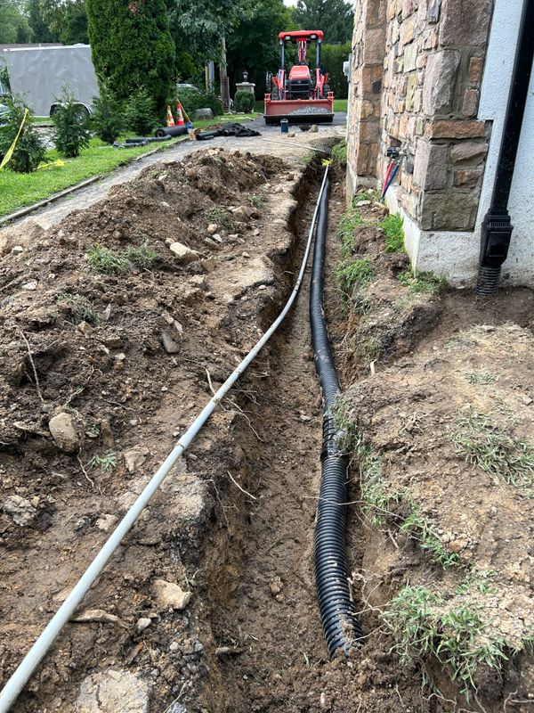 Outdoor French Drains