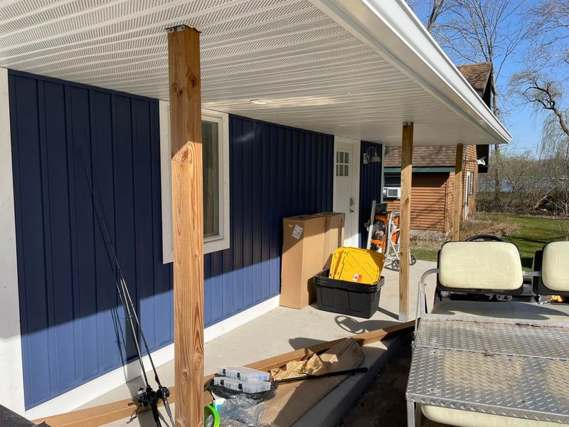 Siding installation