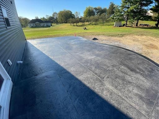 Stamped Concrete Installation