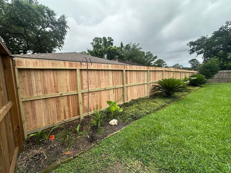 Wood Fence Installation