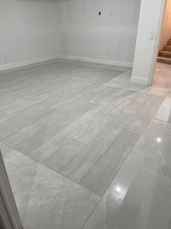 Tile installation