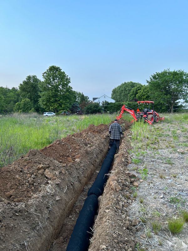 Outdoor French Drains