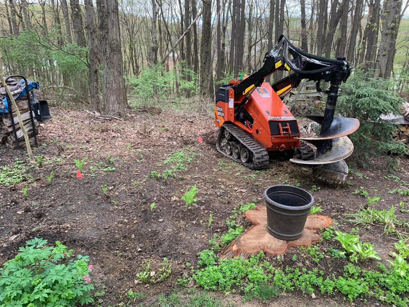 French Drain installation 