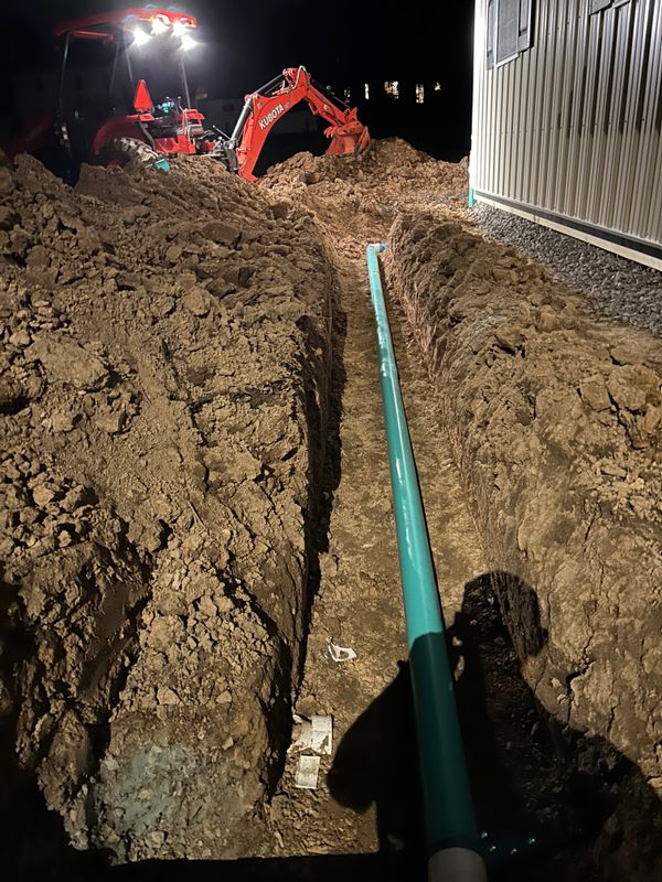 Outdoor French Drains