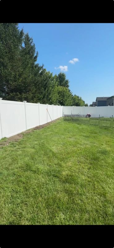 Wood and Vinyl Fences