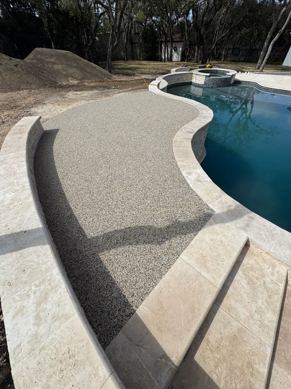 “Tex Stone” Resin Bound Overlay