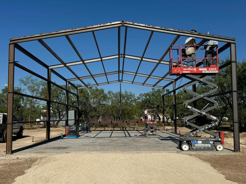 Barns and steel structures