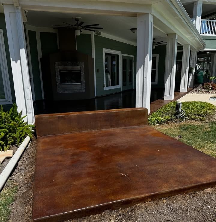 Acid Stained Concrete