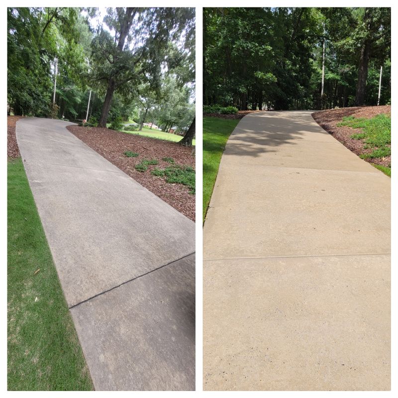 Driveway and Sidewalk Cleaning