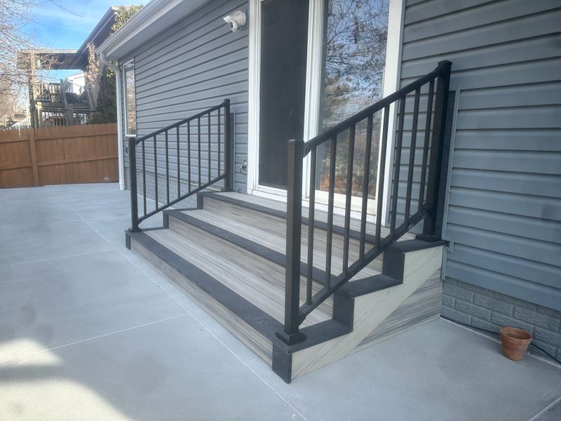 Box-Frame Stair Build with Westbury Aluminum Railing