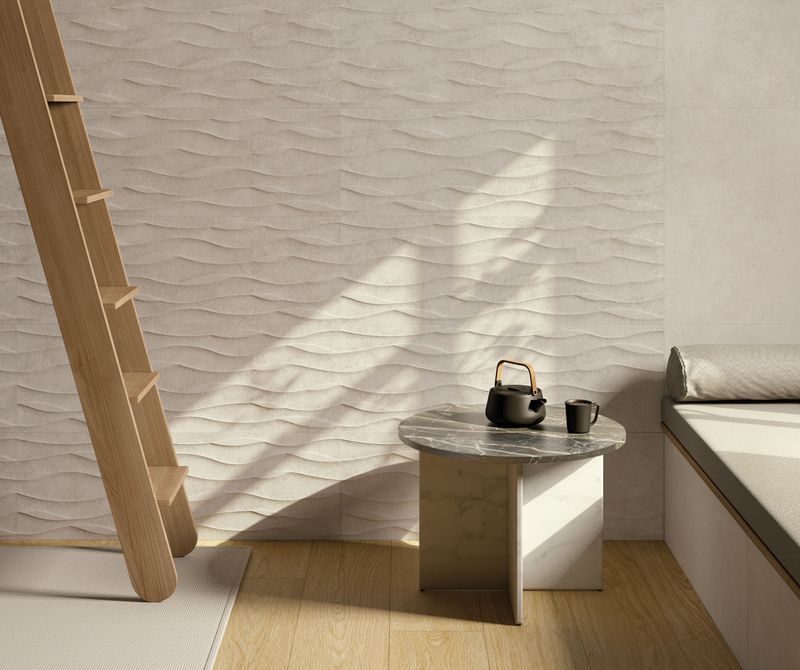 Woodlook porcelain tile 