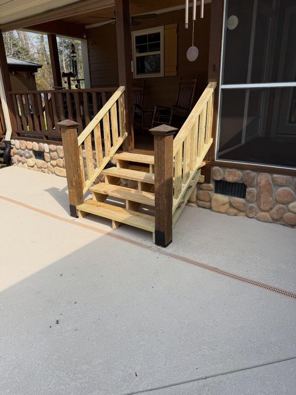 Deck and Patio building
