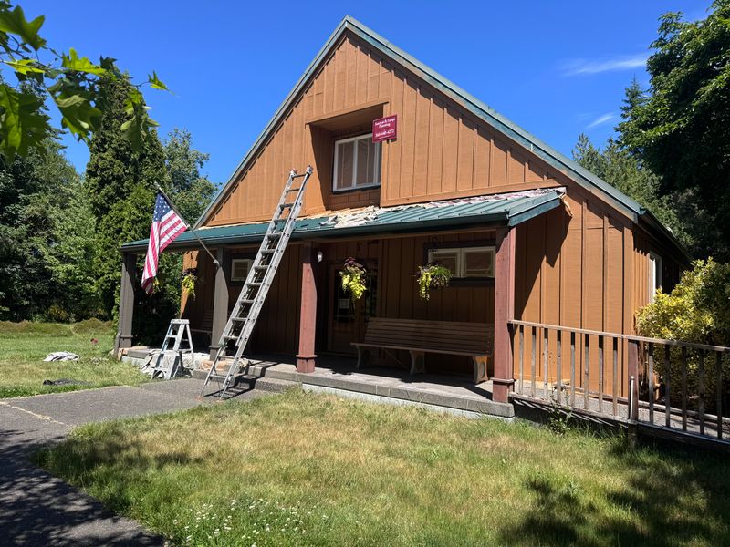 Enhancing Curb Appeal: Vibrant Exterior Makeover in Port Ludlow by American Europe Painting LLC