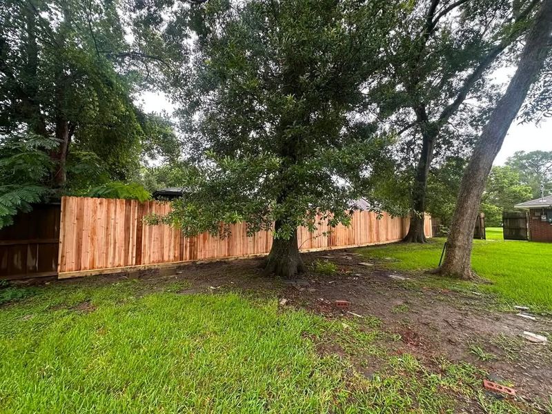 Wood Fence Installation