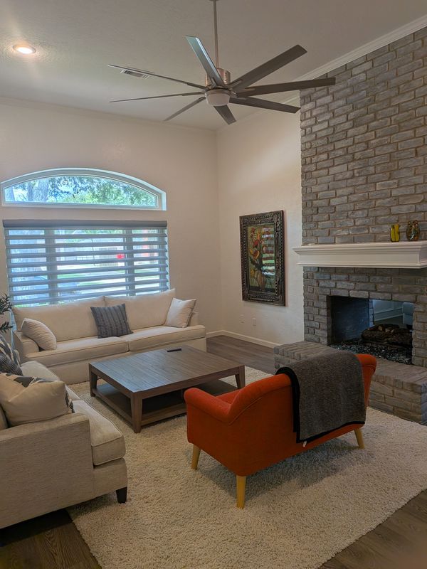 High Ceiling fan installation