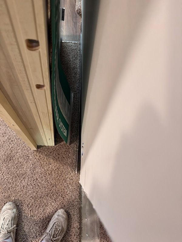 Stair Closet conversion to laundry