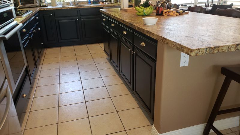 Kitchen Cabinet Repainting