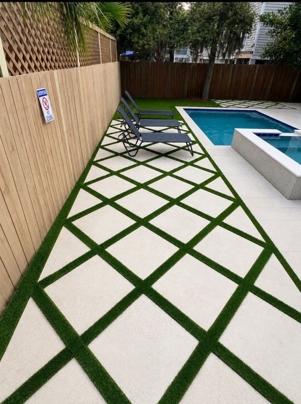 Pool Deck Paving