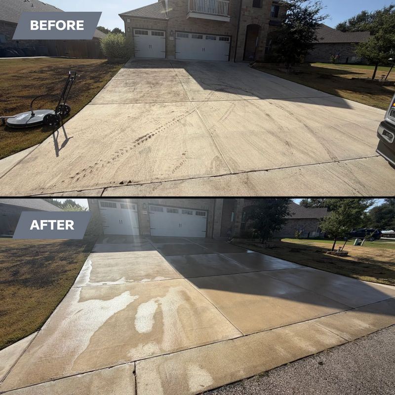Concrete Powerwashing
