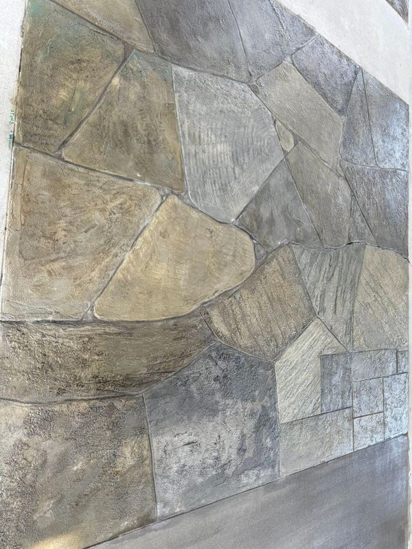 Full Depth Custom Carved Concrete