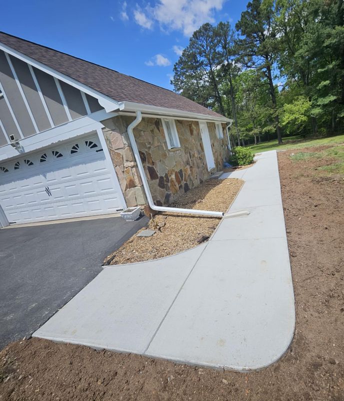 Sidewalk Installation