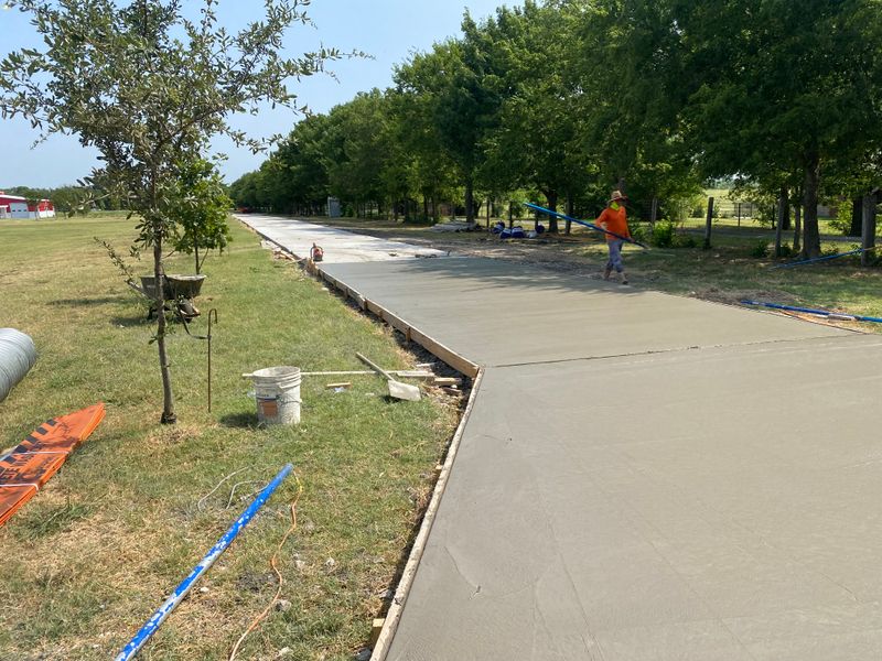 Concrete Walkway