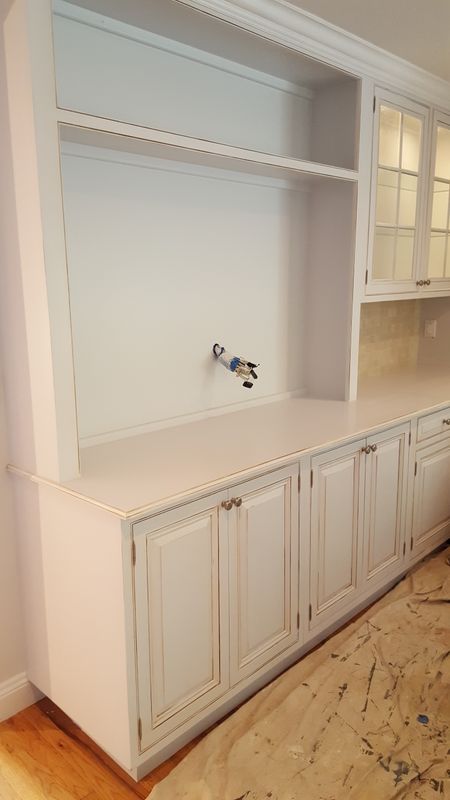 Custom Built-in Refinishing