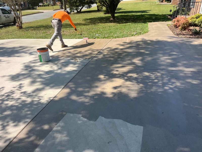 Stamped Concrete Installation