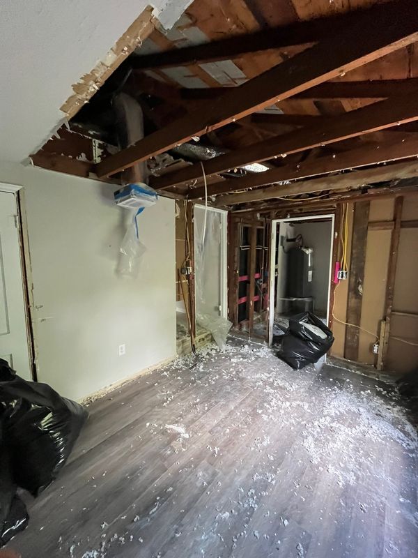 Discoloration cleaning and antimicrobial treatment