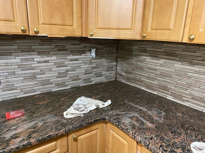 Backsplash Installation