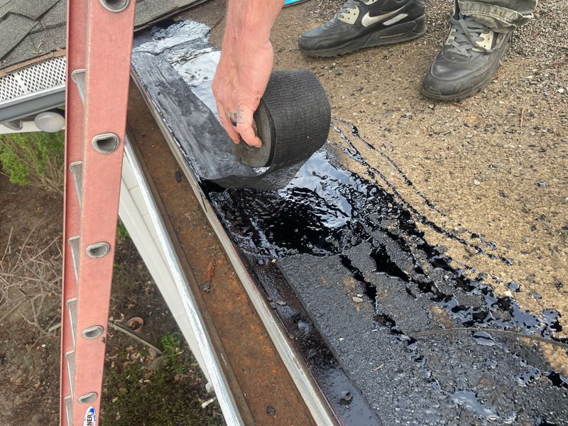 tar and gravel repair
