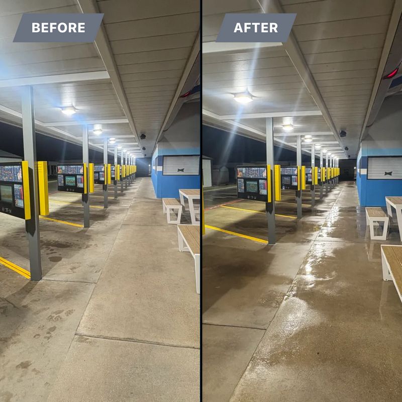 Driveway and Sidewalk Cleaning