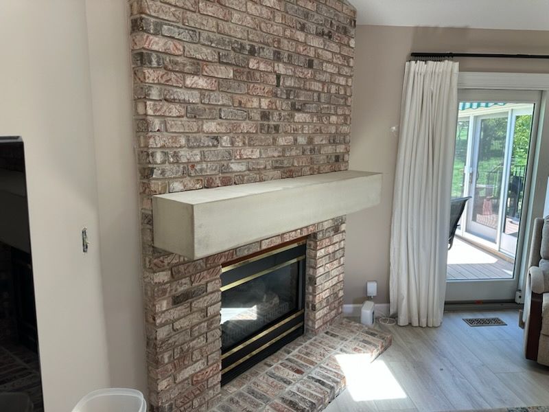 Elegant Fireplace Transformation: Custom Carpentry Mastery in Whitmoor Subdivision, MO
