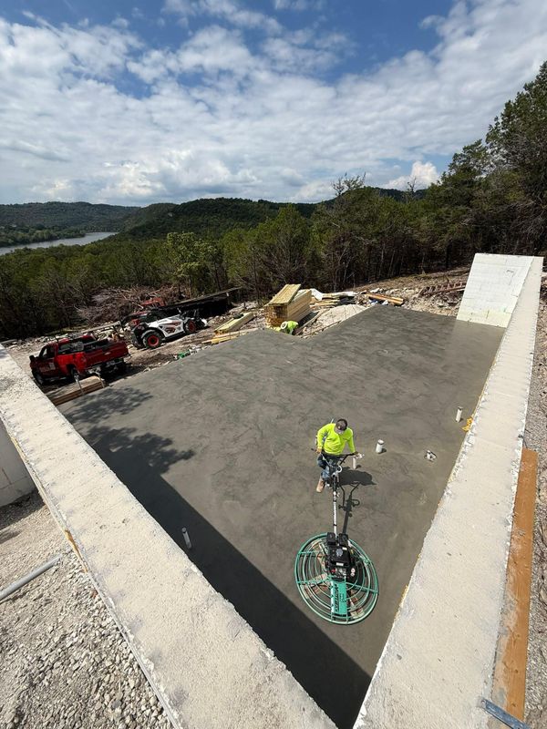 Stamped Concrete Installation
