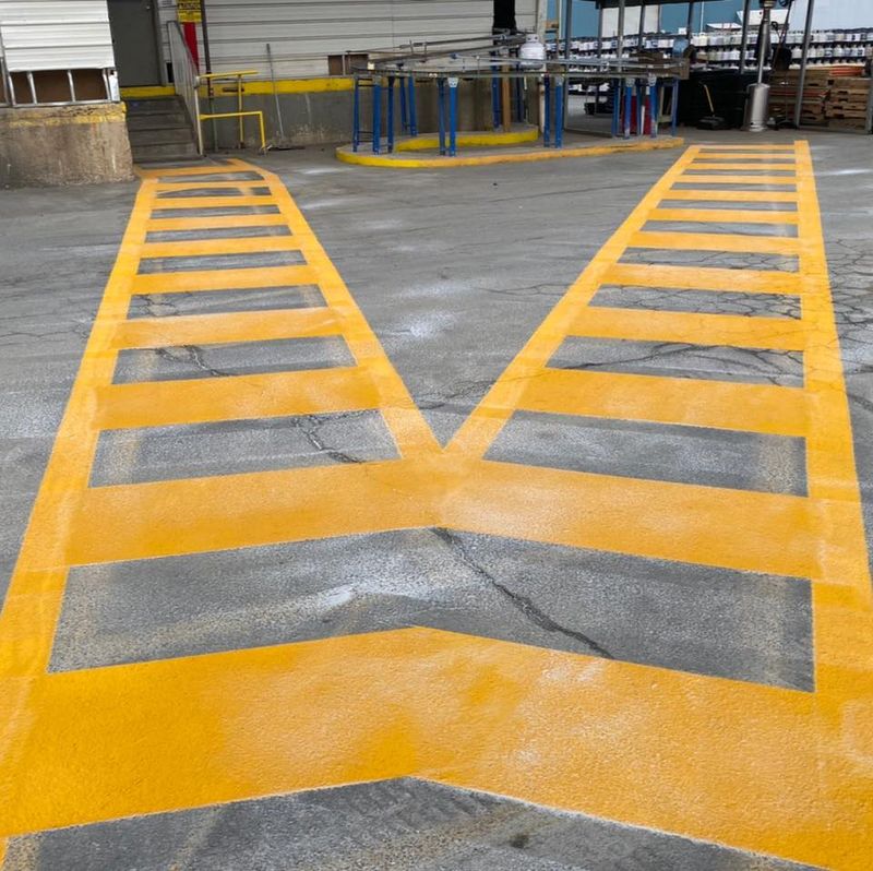 Concrete Markings